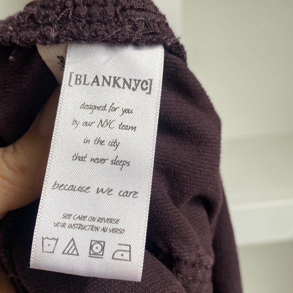 💕HOST PICK 💕 Blank NYC Women’s skinny cords in burgundy - Picture 11 of 11